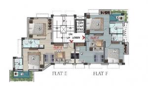 Trio Alpha - Floor plan