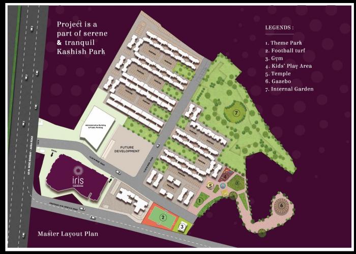 Kashish Park Tower C-1 - Master Plan