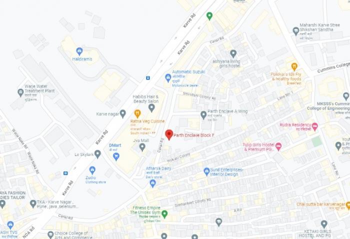 Parth Enclave Building F - Locality