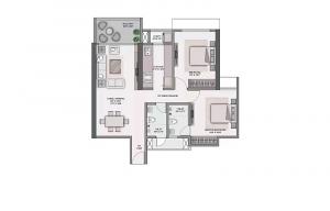 Kashish Park Tower C-1 - Floor plan