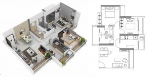Paranjape Opulus - Floor plan