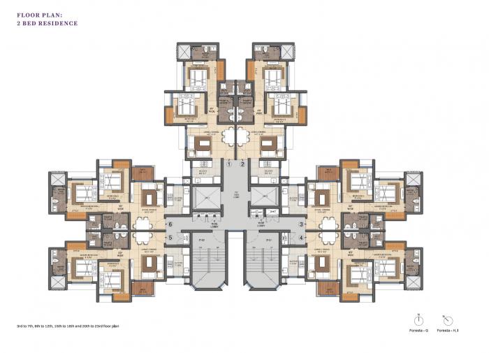 Lodha Foresta C, D and G - Site Plan