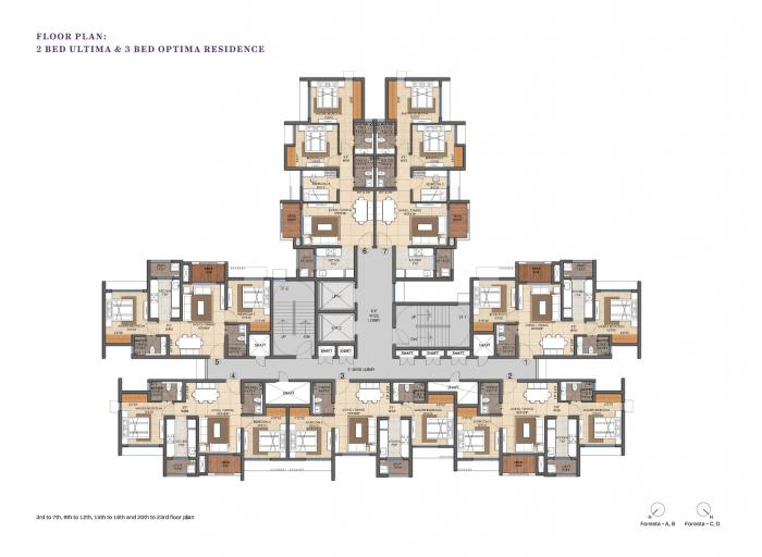 Lodha Foresta C, D and G - Site Plan