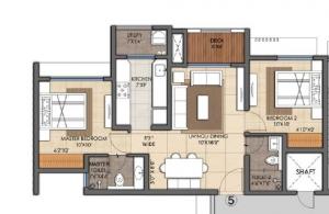 Lodha Foresta C, D and G - Floor plan