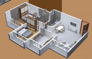Satya Pine View - Floor plan