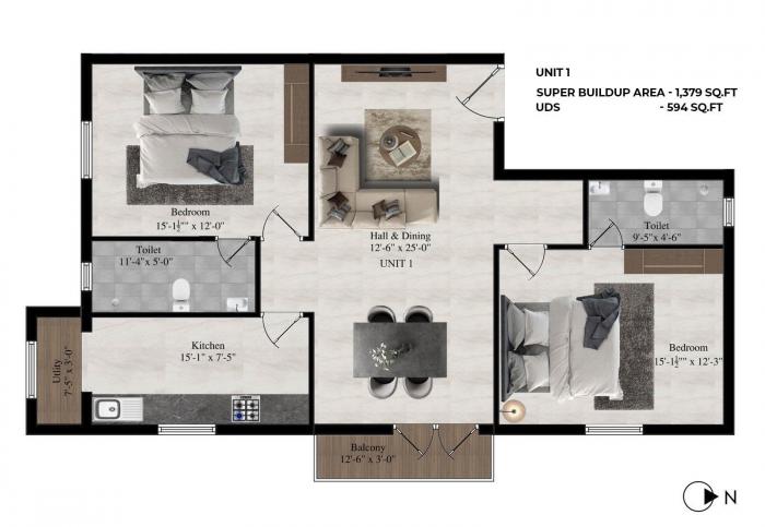 Frontier Exquisite - Floor Plan