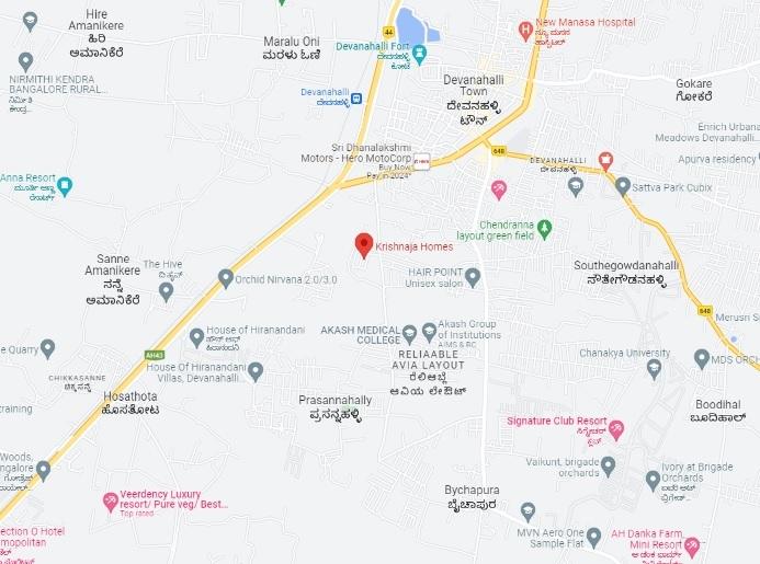 Krishnaja Homes - Locality