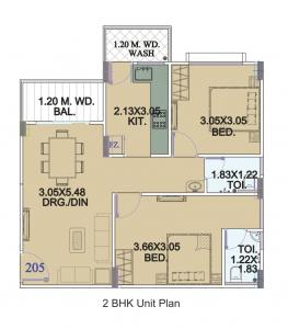 Emerald Pratham - Floor plan