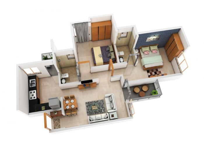 Popular Tower - Floor Plan