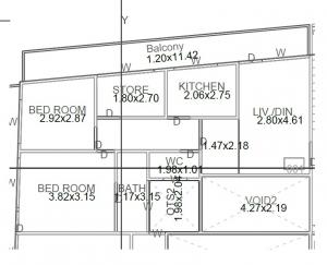 Vishal Vogue - Floor plan