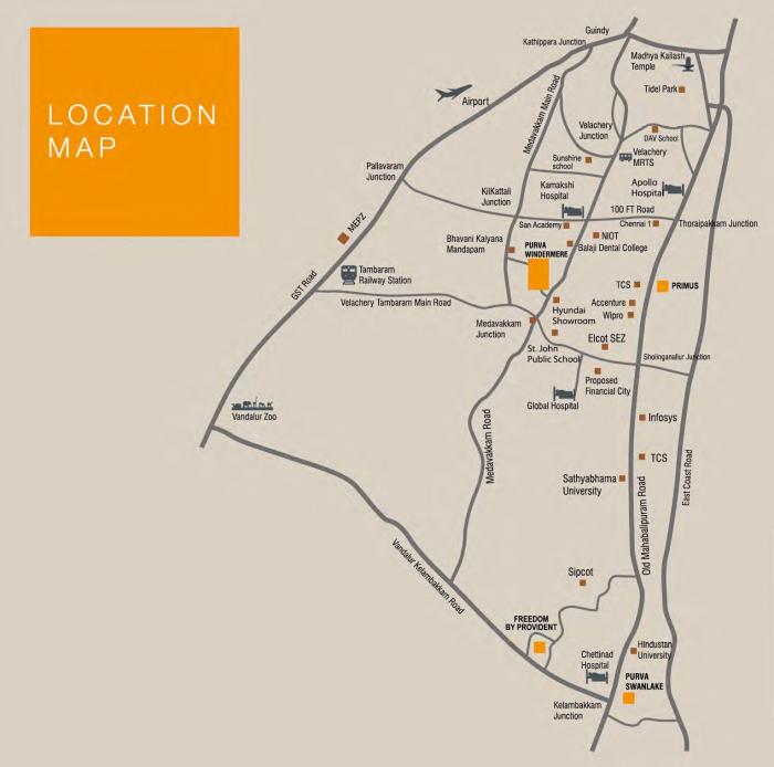 Purva Thrive - Locality