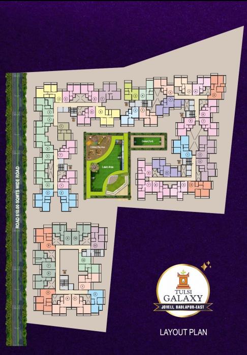 Manas Tulsi Galaxy - Site Plan