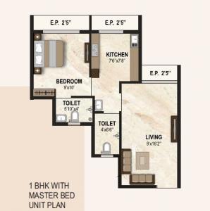 Manas Tulsi Galaxy - Floor plan