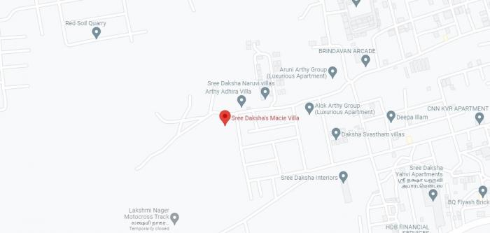 Sree Daksha Macie - Locality