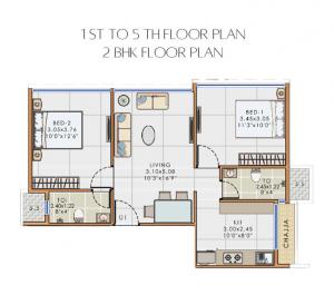 Vaviya Aries - Floor plan