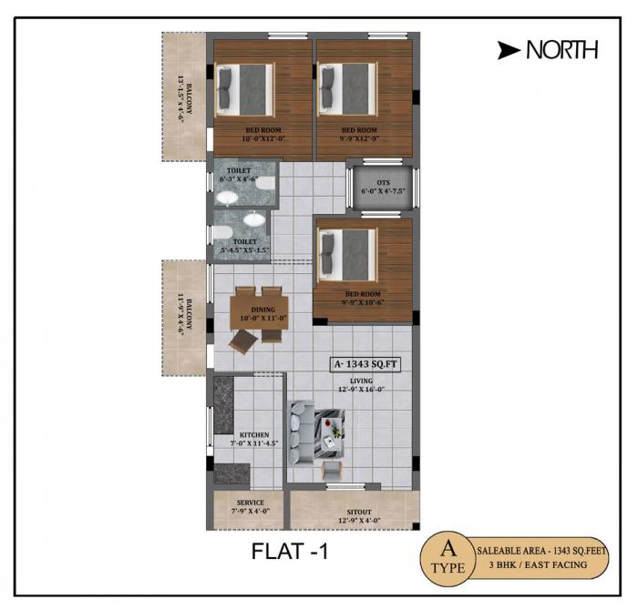 Navaneetha Srinivas Sarathy - Floor Plan