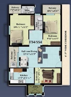 MV Maithri - Floor Plan