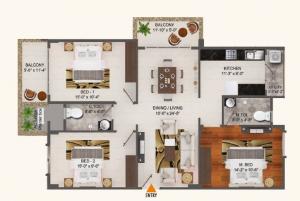 Poorvi Sang - Floor plan