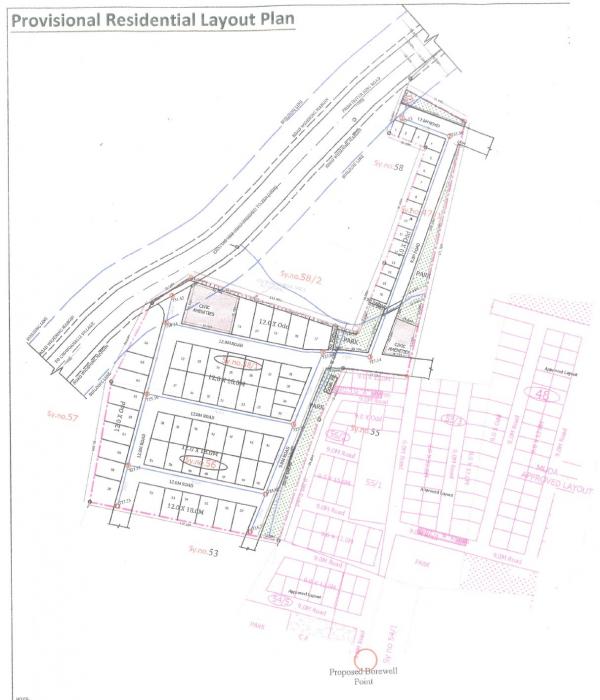 Aishwarya Dwaraka Nagar 2 - Master Plan