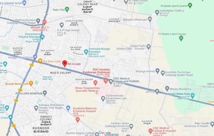 N K Arcade - Locality