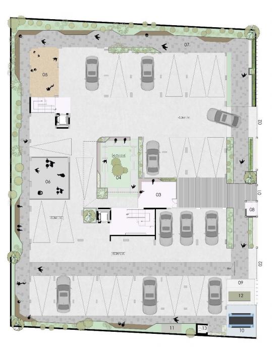 Oxygen Courtyard - Master Plan