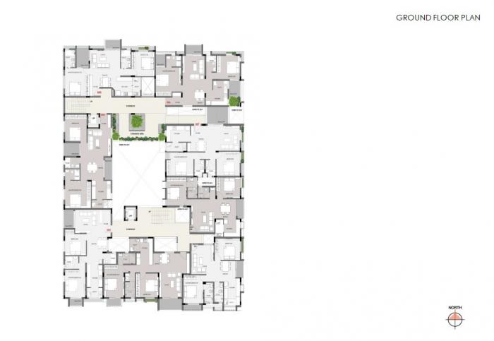 Oxygen Courtyard - Site Plan