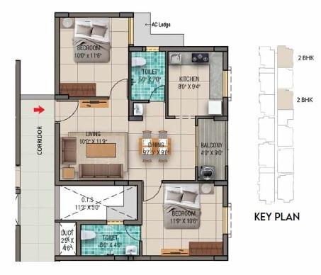 Ruby Horizon - Floor Plan