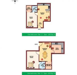 Poorna Sree - Floor plan