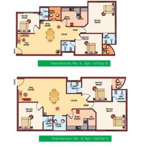 Poorna Sree - Floor plan