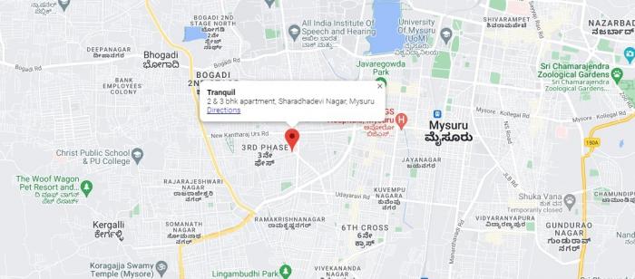 Tapovan Tranquil - Locality