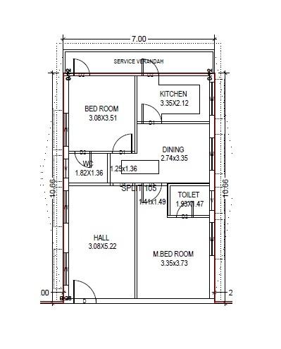 Sri Lakshmikanthamma Estate - Floor Plan