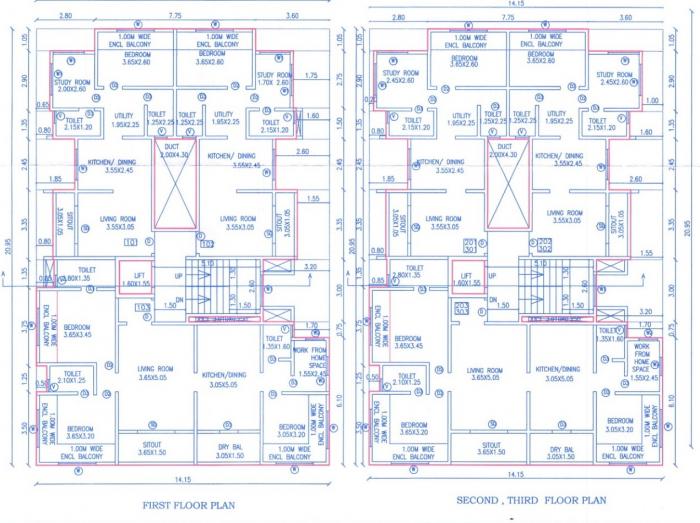 Godse Durga Apartment - Master Plan