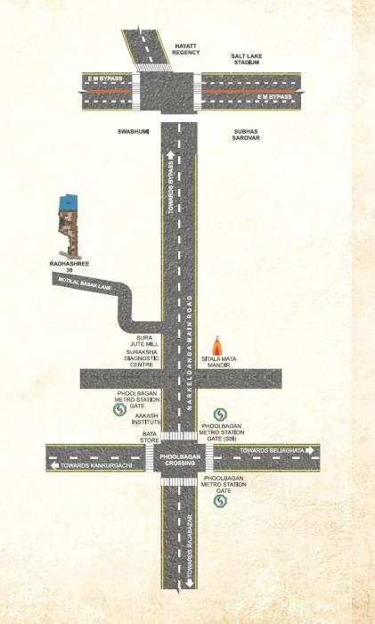 Radhashree 30 - Locality