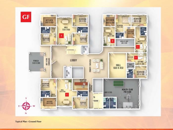 VKL Santhi Homes - Site Plan