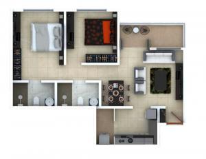 Royal Yogville Phase II - Floor plan