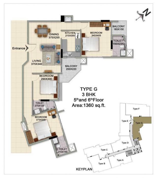 PRS Param Ratna - Floor Plan