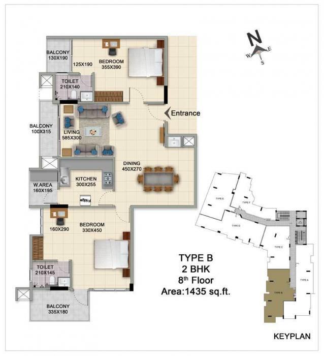 PRS Param Ratna - Floor Plan