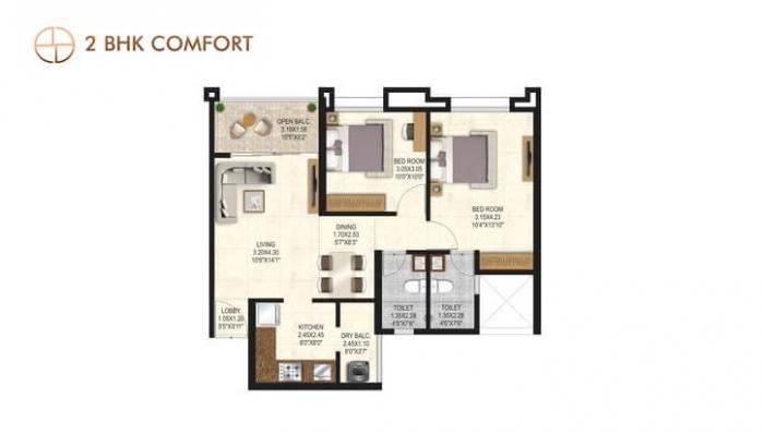 Merlin Elementa 2 - Floor Plan