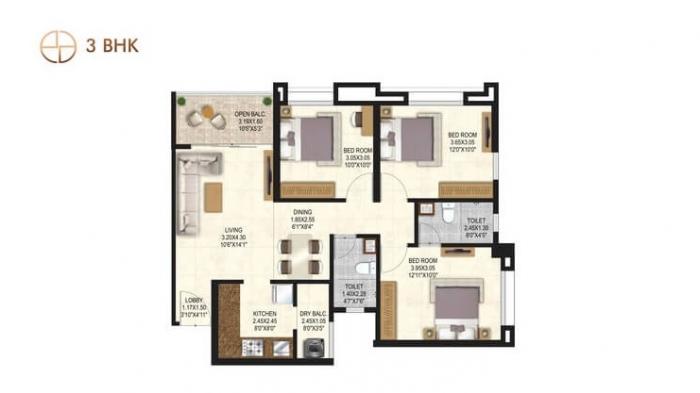 Merlin Elementa 2 - Floor Plan