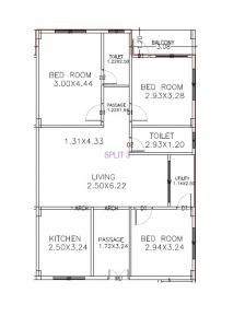 Gowtham Sai Gowtham Residency - Floor plan