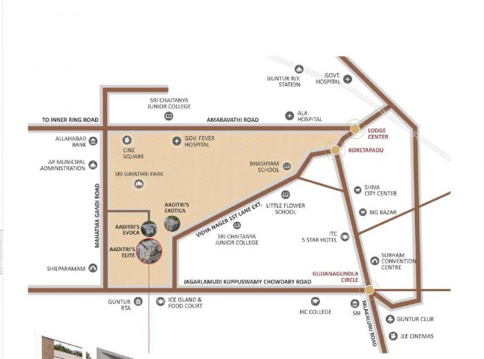 Aaditri's Elite - Locality