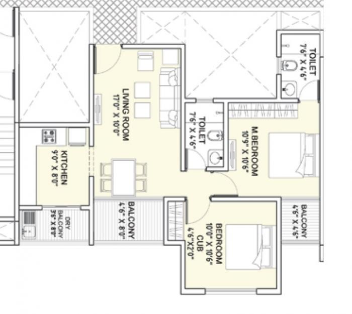 Sankla Sommet - Floor Plan