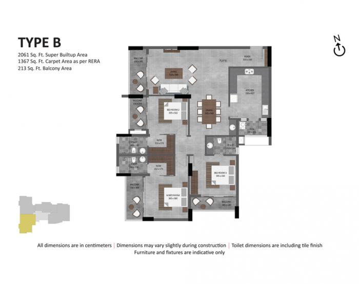 Hilite Patras - Floor Plan