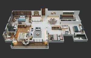Platinum Marvelle - Floor plan