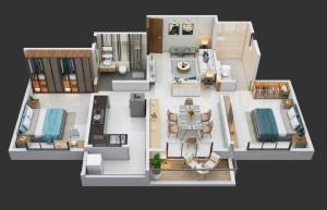 Platinum Marvelle - Floor plan