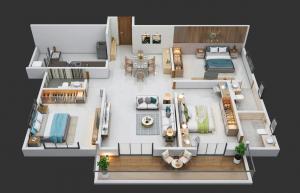 Platinum Marvelle - Floor plan
