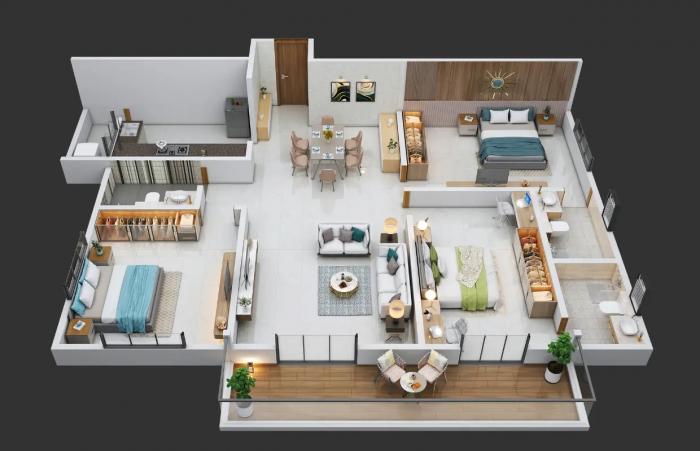 Platinum Marvelle - Floor Plan