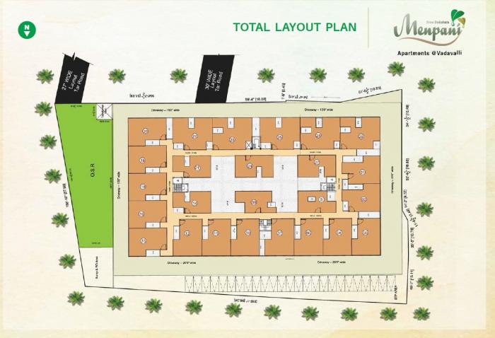 Sree Dakshas Menpani - Master Plan