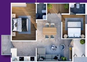 RR Yazh - Floor plan