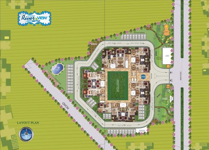 Aparna River View - Master Plan